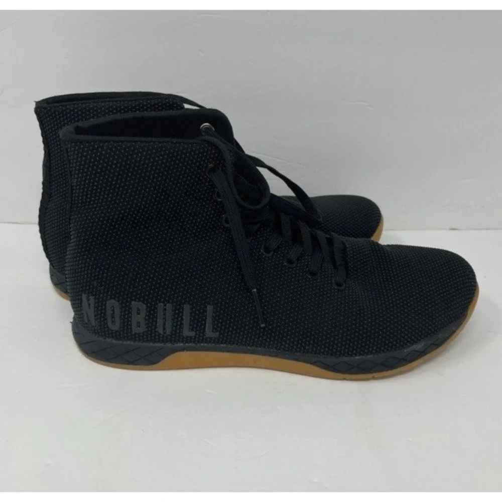 Nobull Outwork Trainer High Top Men's Size 10 Workout Gym Shoes Black